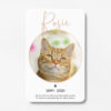 pet memorial card