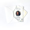 plastic wallet memorial cards