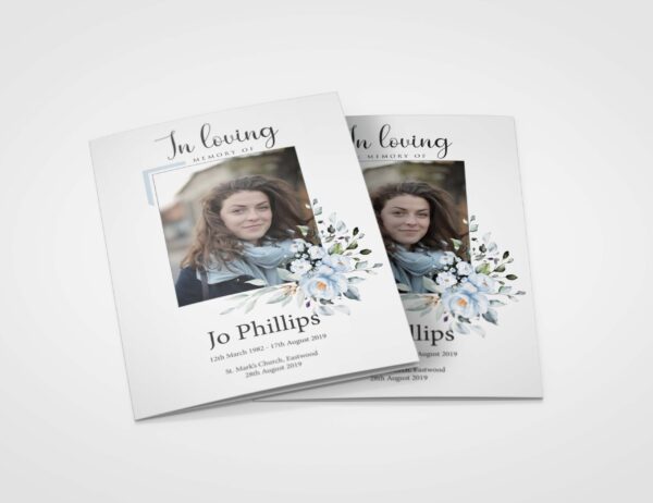 order of service booklets