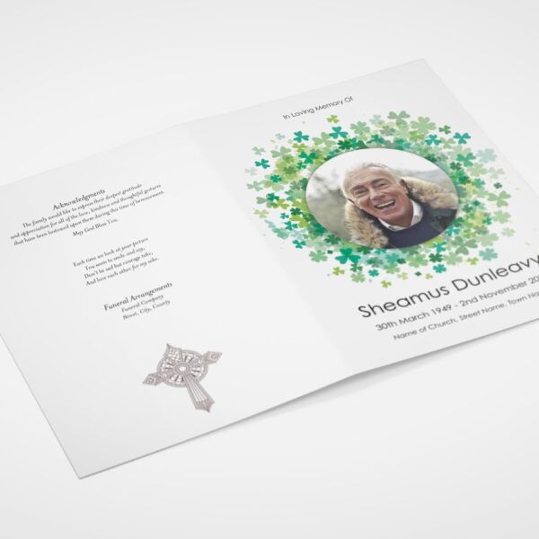 order of service booklets