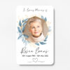 memorial wallet card