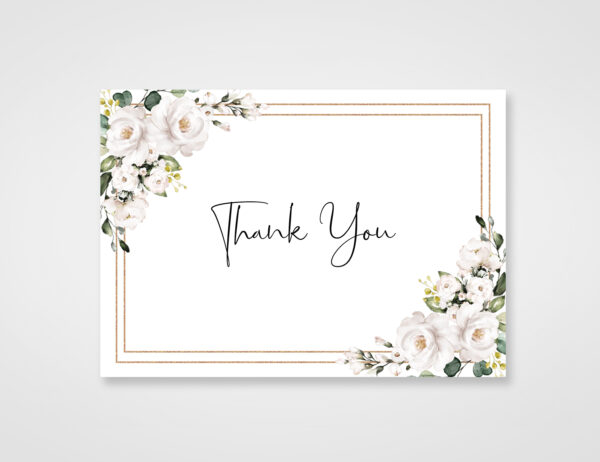 funeral thank you card