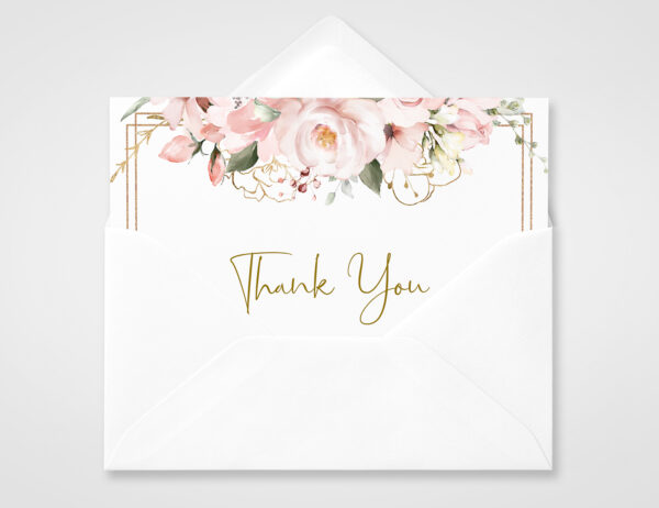 funeral thank you card