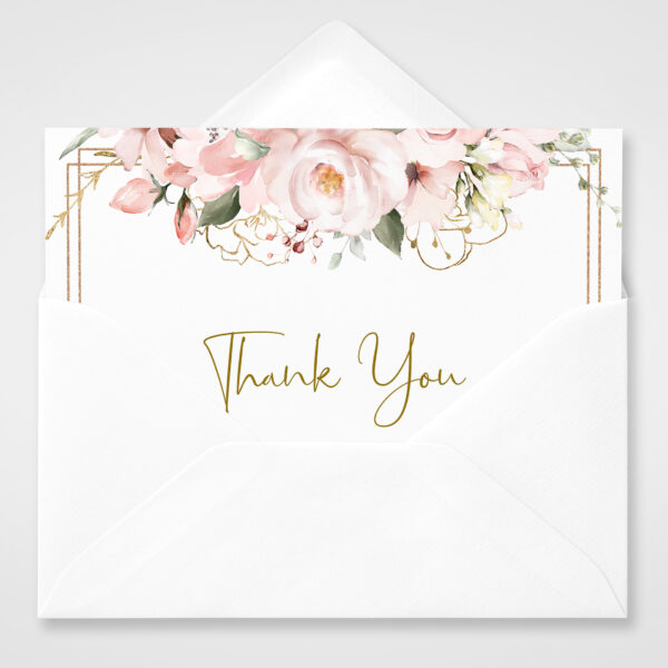 funeral thank you card