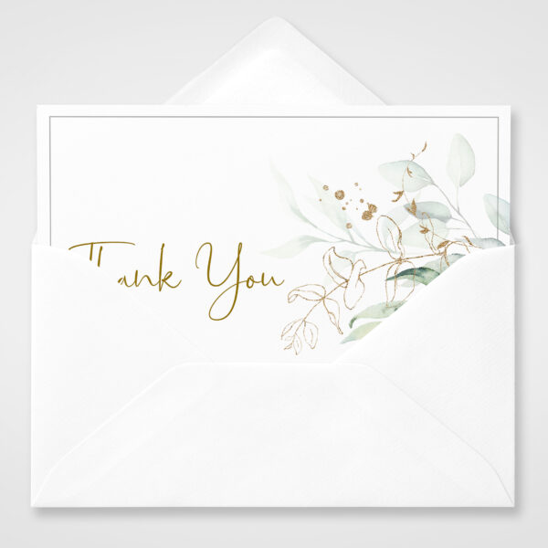 funeral thank you card