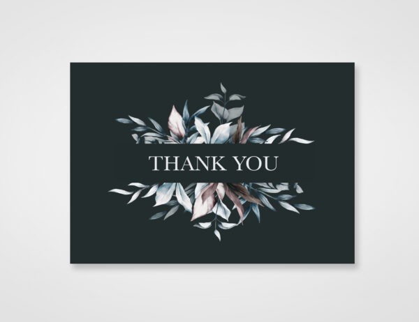 funeral thank you card