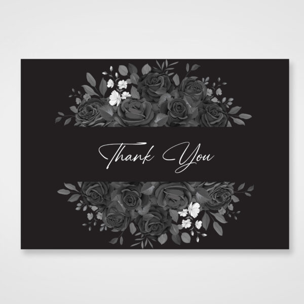 funeral thank you card