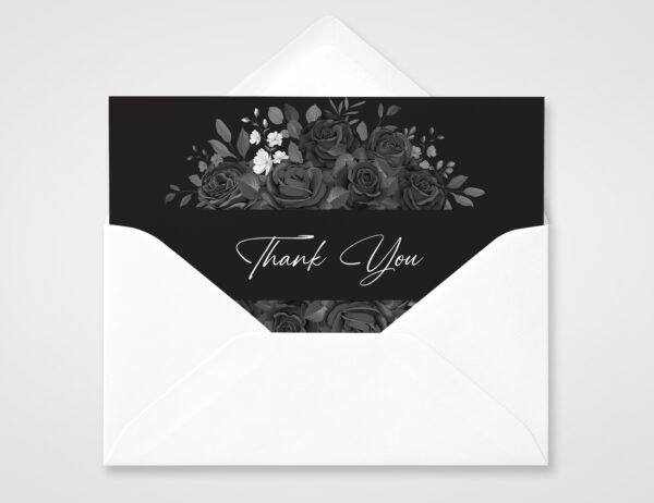 funeral thank you card