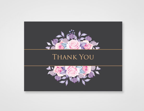 funeral thank you card