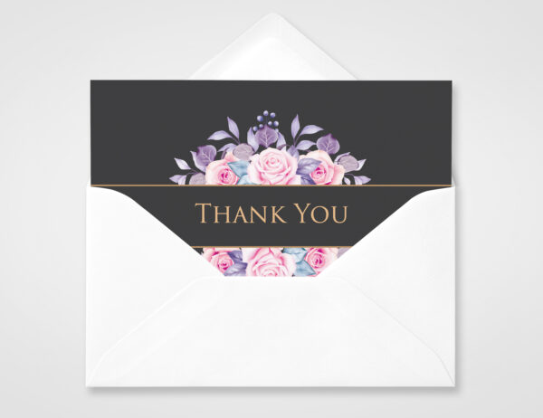 funeral thank you card