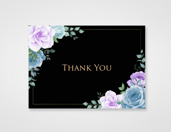 funeral thank you card