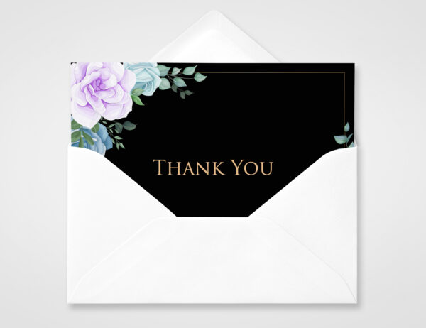 funeral thank you card