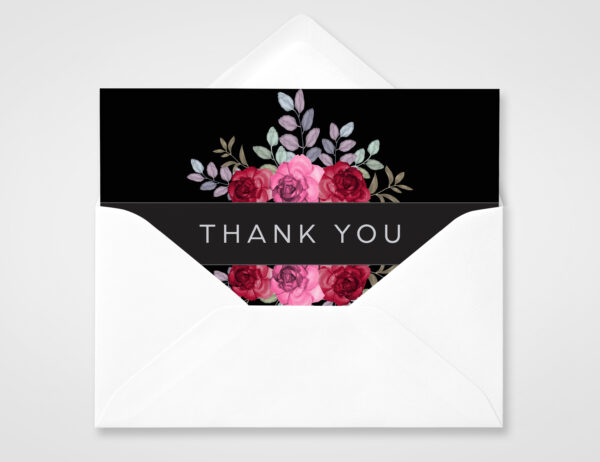 funeral thank you card