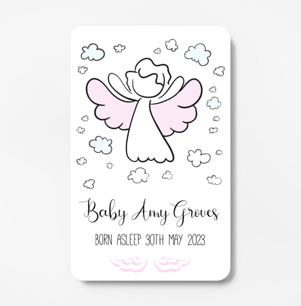 baby memorial card