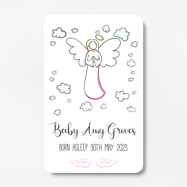 baby memorial card