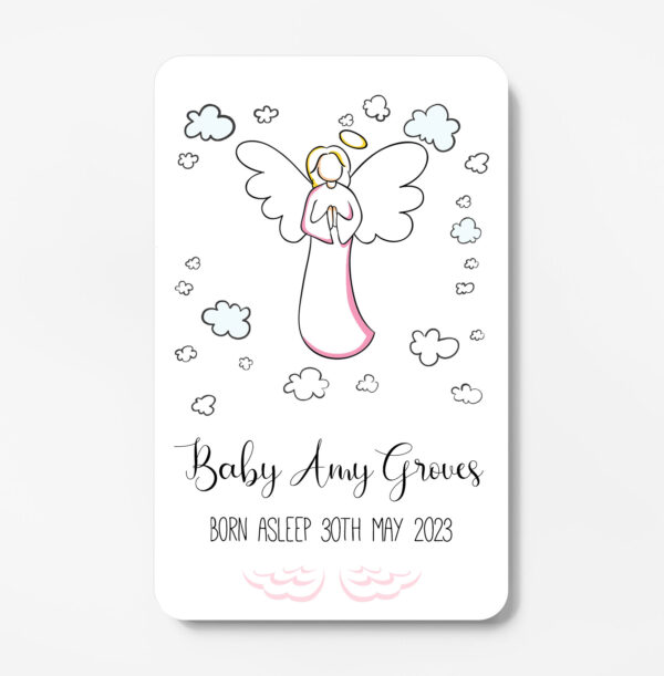 baby memorial card