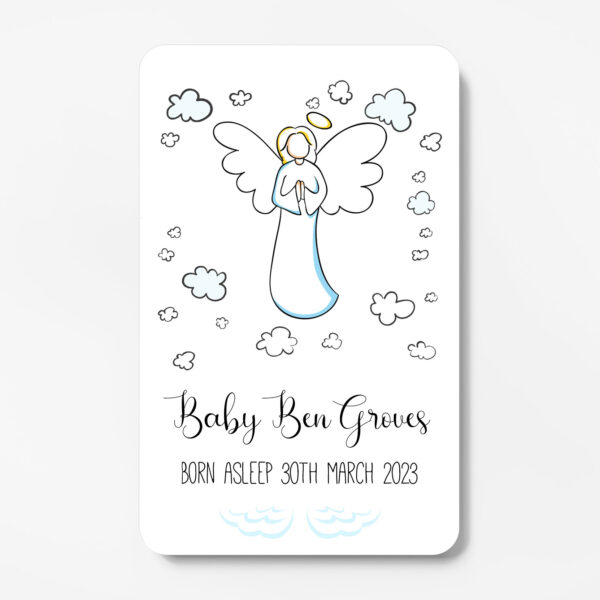 baby memorial card