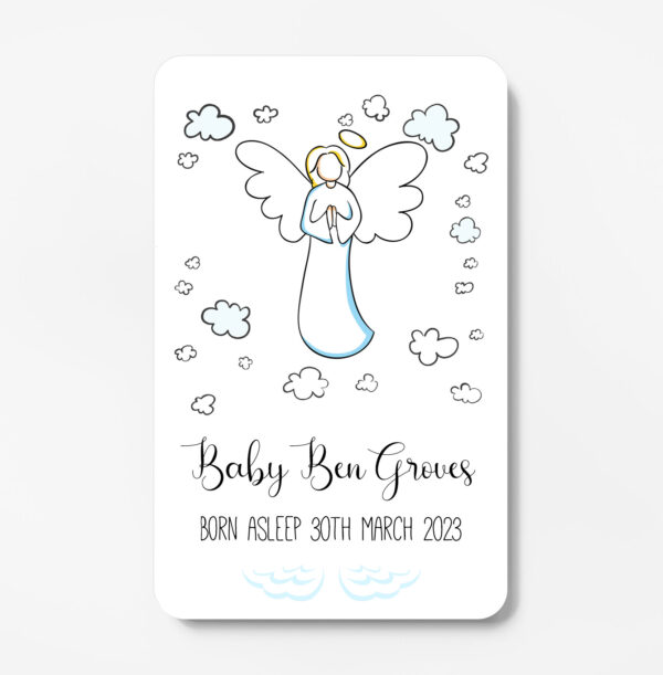 baby memorial card