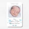 baby memorial card