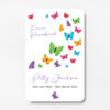 plastic wallet memorial card